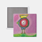 Aimant CHICKWOMAN (Recto/Verso)