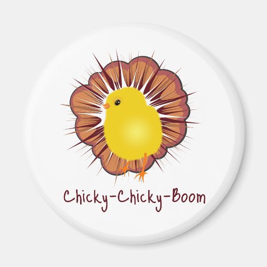 Aimant Chicky Boom (Devant)