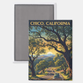 Aimant Chico California Travel (Recto/Verso)