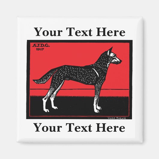 Aimant Chien (1917) Julie de Graag (Devant)