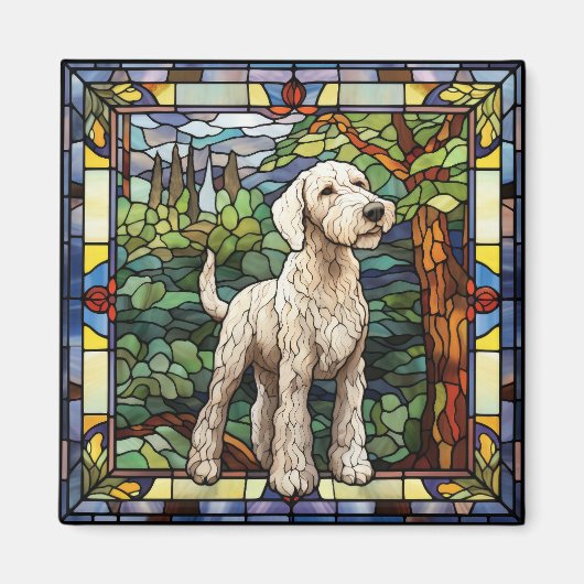 Aimant Chien Airedale (Devant)