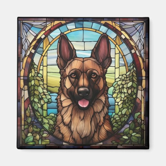 Aimant Chien Alsacien (Devant)