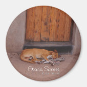 Aimant Chien au repos (Devant)