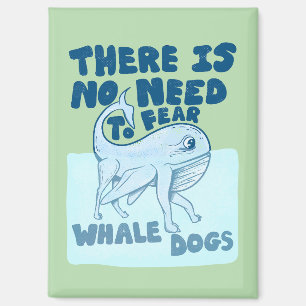 Aimant Chien baleine créature drôle