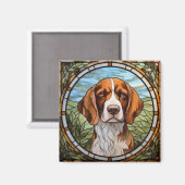 Aimant Chien beagle (Recto/Verso)
