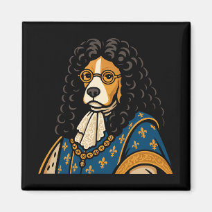 Aimant Chien Beagle royal Sa Majesté la bouffée