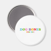 Aimant Chien Bones pour Chien (Recto/Verso)