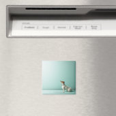 Aimant chien cherchant dans l'espace (In Situ (Lave-vaisselle))
