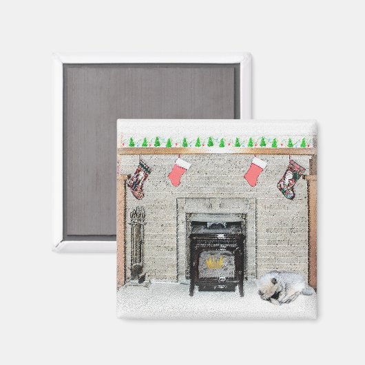 Aimant Chien Chien Chien Chien Chien Chien Chien Chien Ch (Recto/Verso)