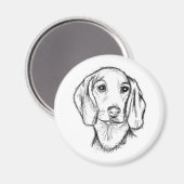 Aimant Chien-chien dragon (Recto/Verso)