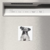 Aimant Chien chinois (15 mois) au vent (In Situ (Lave-vaisselle))
