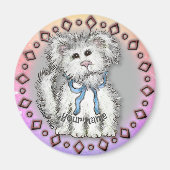 Aimant Chien chiot (Devant)