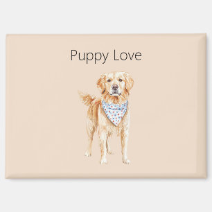Aimant Chien Crème Amour de Chien