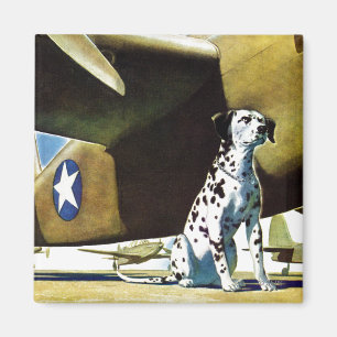 Aimant Chien d'armée
