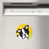 Aimant Chien de Boston Terrier (In Situ (Lave-vaisselle))