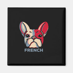 Aimant Chien de Chien Français Amusant 1