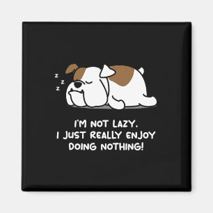 Aimant Chien de chien roux anglais Bulldog