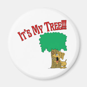 Aimant Chien de Hugger d'arbre