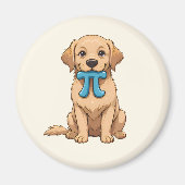 Aimant Chien De Jour Pi Avec Symbole Pi | Math Pi Cute (Devant)