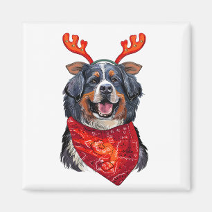 Aimant Chien de montagne bernois de Noël