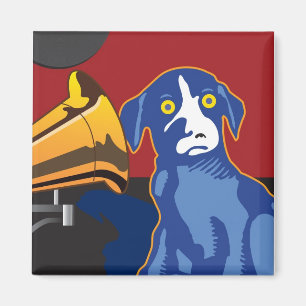 Aimant Chien de musique de Ballou