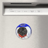 Aimant Chien de Terre-Neuve (In Situ (Lave-vaisselle))