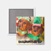 Aimant Chien d'elfe mécontent (Recto/Verso)