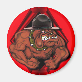 Aimant Chien diable USMC