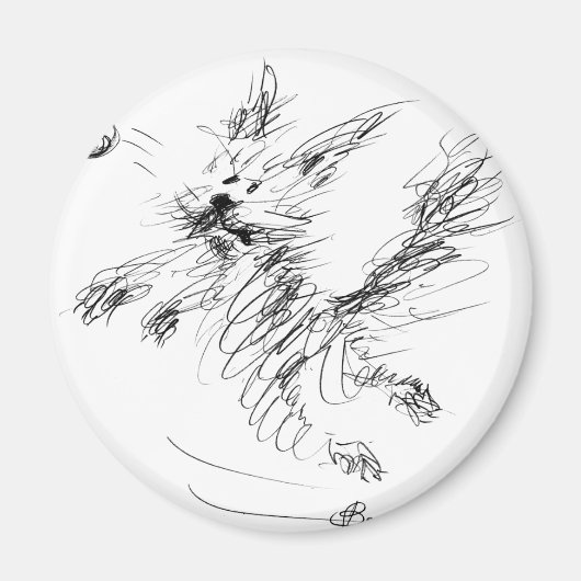 Aimant chien heureux (Devant)