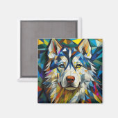Aimant Chien IA (Recto/Verso)