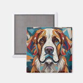 Aimant Chien IA (Recto/Verso)