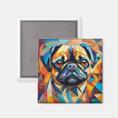 Aimant Chien IA (Recto/Verso)