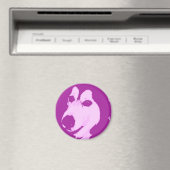 Aimant Chien malamué (In Situ (Lave-vaisselle))