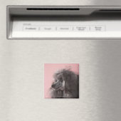Aimant Chien regardant loin (In Situ (Lave-vaisselle))