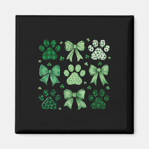 Aimant Chien St Patricks Coquette Patte Paddy's Irlandais