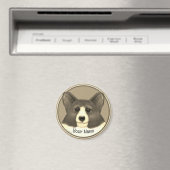 Aimant chien Welsh Corgi (In Situ (Lave-vaisselle))