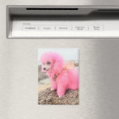 Aimant chienne rose (In Situ (Lave-vaisselle))