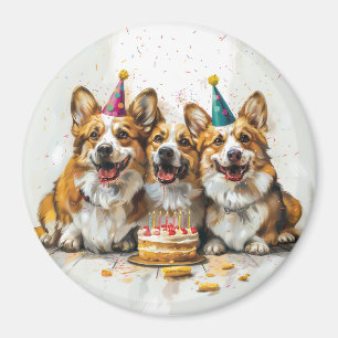 Aimant Chiens de Corgi gallois Pembroke