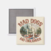 Aimant Chiens et Anglais (Recto/Verso)