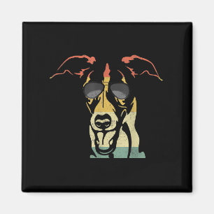 Aimant Chiens Lover cool Whippet T-shirt Vintage rétro