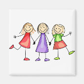 Aimant Chiffre d'attelage enfants (Devant)