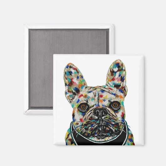 Aimant Chiffre de taureau français (Recto/Verso)