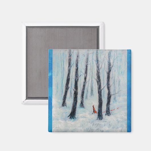 Aimant Chiffre semblable à un chapiteau rouge dans une fo (Recto/Verso)