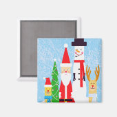 Aimant Chiffres de Noël (Recto/Verso)