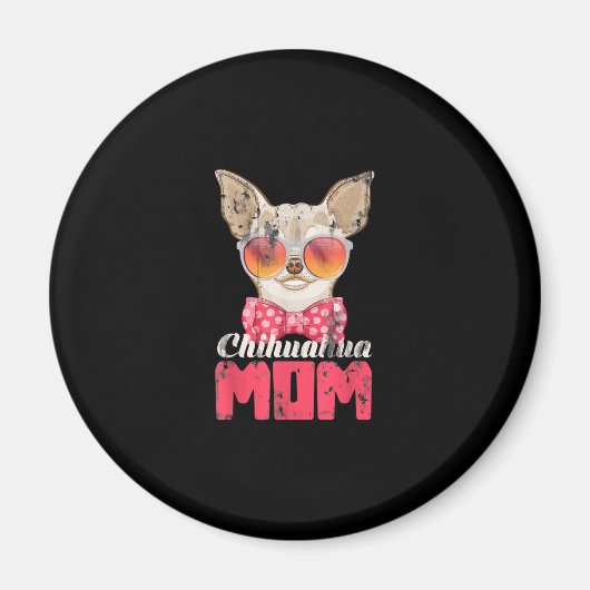 Aimant Chig Maman Chihuahua (Devant)