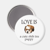 Aimant Chih Tzu Puppy (Recto/Verso)