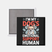 Aimant Chihuahua Dog Emotional Suprt Human (Recto/Verso)