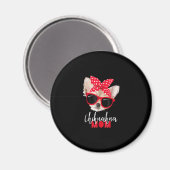 Aimant chihuahua drôle chien maman lunettes de soleil amo (Recto/Verso)