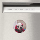 Aimant Chihuahua mignon Je vous jure que vous aimez Valen (In Situ (Lave-vaisselle))