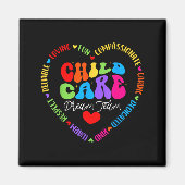 Aimant Chilare Dream Team Daycare Crew School Provider Te (Devant)